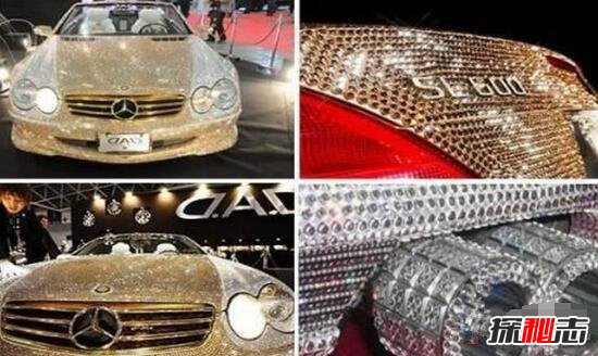 沙特王子13.4亿的车震惊世界，镶满钻石摸一次1000美元