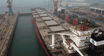 世界最大矿砂船，40万吨级超大型矿砂船(中国制造)