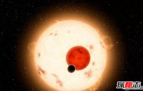 宇宙中的地狱行星，一半黑夜一半白天的火球(达2327℃)