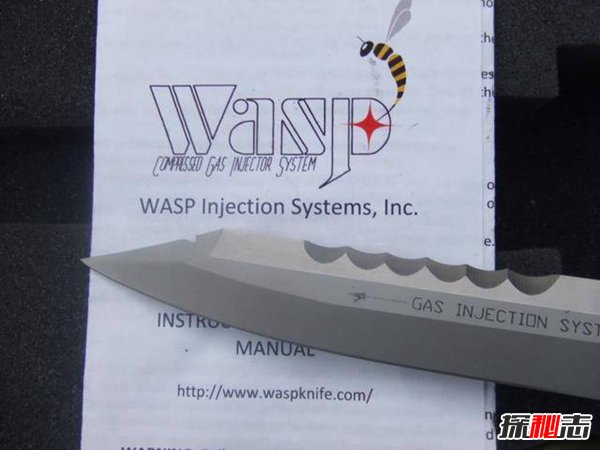 世界上最帅的匕首 WASP高压气瓶匕首(杀伤力强过手枪)
