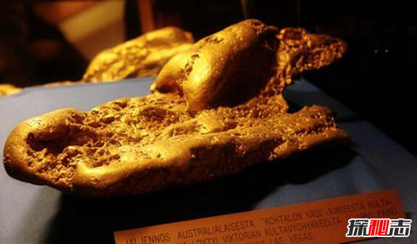 世界上最大的天然黄金 第一重量约60公斤堪称奇迹