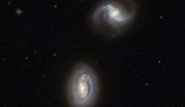 双胞胎星系是什么?两个重叠螺旋星系组成(中间有黑洞)