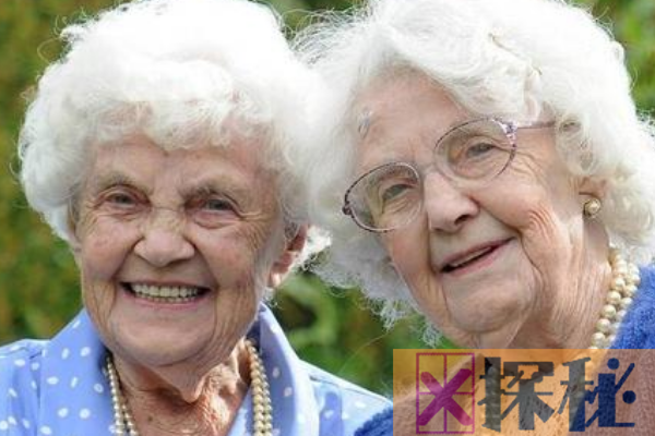 世界上最长寿双胞胎:度过106个生日(经历一战二战)