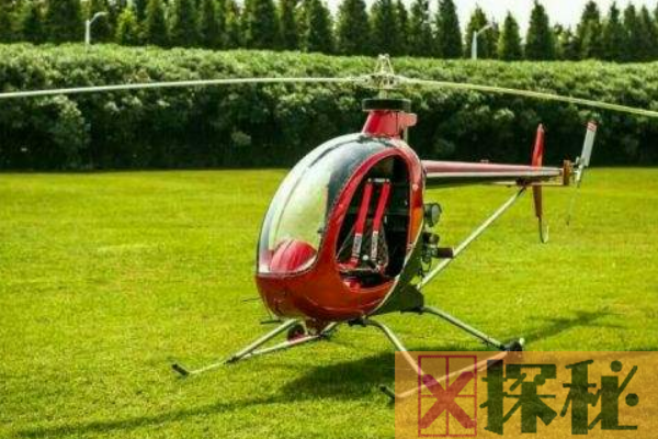 世界上最轻的载人直升飞机:轻至238斤(仅一个胖子体重)