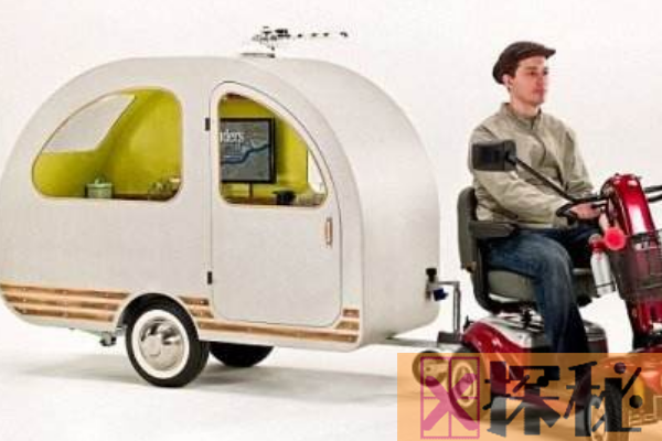世界上最小的篷车:仅0.79米宽(家具一应俱全)