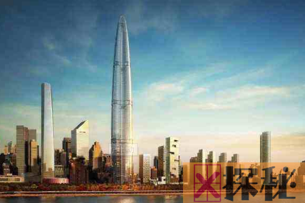 中国第一高楼1300米?超群大厦共300层1228米(未建成)