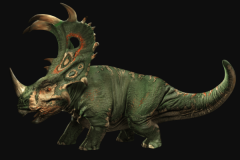 中国角龙:山东大型恐龙(长7米/颈盾似皇冠)