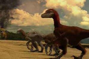 火盗龙：法国小型食肉恐龙（长2.5米/距今6500万年前）