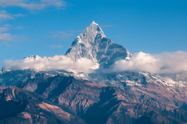 世界上最高的山:珠穆朗玛峰，高8844.43米(大地之母)