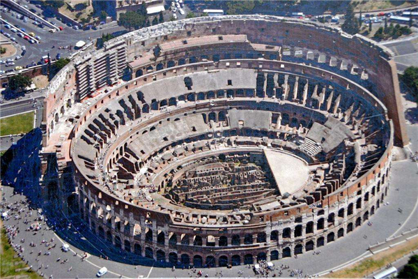 世界上最大的古代圆形剧场 意大利的弗拉维剧场