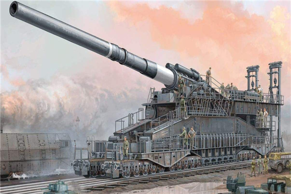世界上最强大的火炮 古斯塔夫大炮（应用相当广泛）