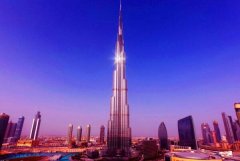 世界最高的塔：哈利法塔，是黄金国度迪拜的象征