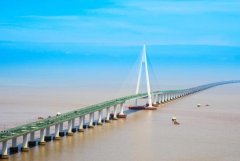 世界第二长的跨海大桥 构建了长江金三角的杭州湾跨海大桥