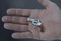 世界上最小的左轮手枪:仅5.5厘米长(却能发射112米远)