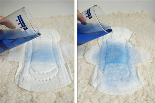 液体卫生巾是什么东西 内含多孔新型棉纤维（轻薄吸水）