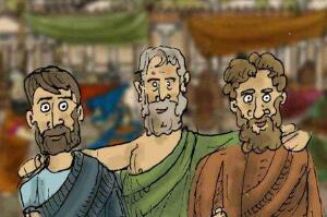 哲学三大鼻祖：泰勒斯、阿纳克西曼德、阿那克西美尼