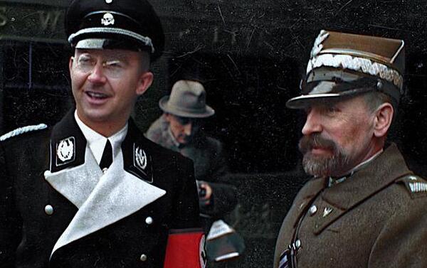 海因里希·希姆莱：纳粹德国上将，主导犹太人大屠杀