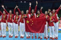 中国奥运会奖牌数：中国597枚奖牌(奖牌榜排名第七)