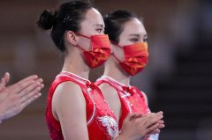 中国第17金：女子蹦床朱雪莹夺冠(中国包揽金银牌)