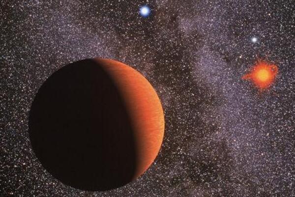 距离太阳系最近的恒星：比邻星(4.22光年)