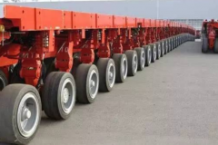 世界上轮子最多的卡车：平板车SMPT（有1152个轮子）