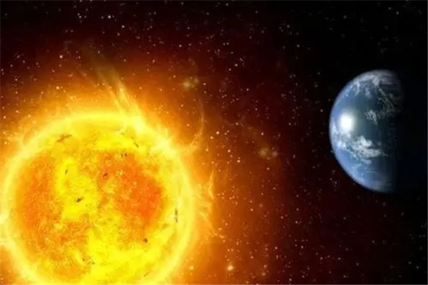 距离地球最近的恒星是什么星：太阳（太阳系唯一一颗恒星）