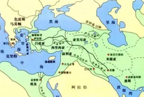 历史上公认的四大帝国：波斯帝国/马其顿帝国/汉朝/罗马帝国