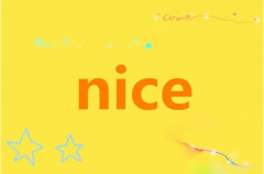 nice是什么中文意思翻译：美好的/好心的等(感叹词)