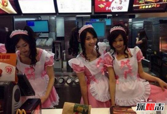日本不穿内裤咖啡厅，美女咖啡厅上演制服诱惑