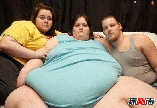世界上最胖的女人，苏珊娜·埃曼1450斤(相当于一头大象)
