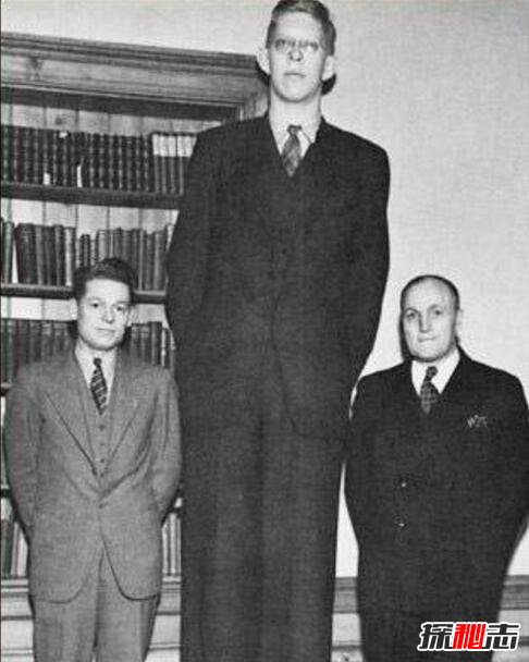 吉尼斯认证的世界最高人，罗伯特·潘兴·瓦德罗(高2.72米)