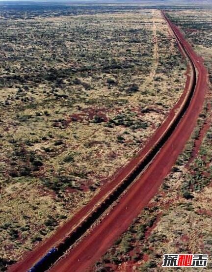 世界上最长的火车，澳大利亚火车7353米(望不到尽头)