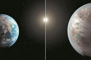 第二地球开普勒452b，距地1400光年是地球的1.6倍(图片)
