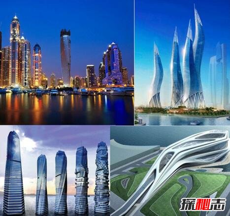 世界上最疯狂的建筑，烛火般闪动的迪拜风中烛火大厦