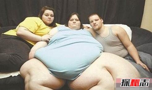 世界最胖女人苏珊娜·埃曼，1400斤还想挑战极限变更胖