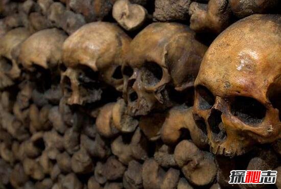 揭秘法国巴黎的地下墓室，埋葬700万人的骷髅墓(视频/图)