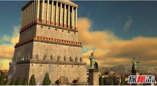 土耳其国王摩索拉斯陵墓，媲美于古埃及金字塔(遗址图片)