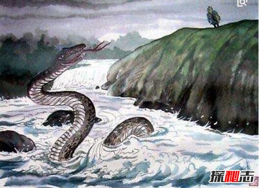 恐怖的海上蛇怪之谜，神秘未知生物吞食人类(未解之谜)