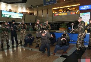 哈尔滨机场恐怖事件真相，实则一场反恐演习(造谣者被抓)