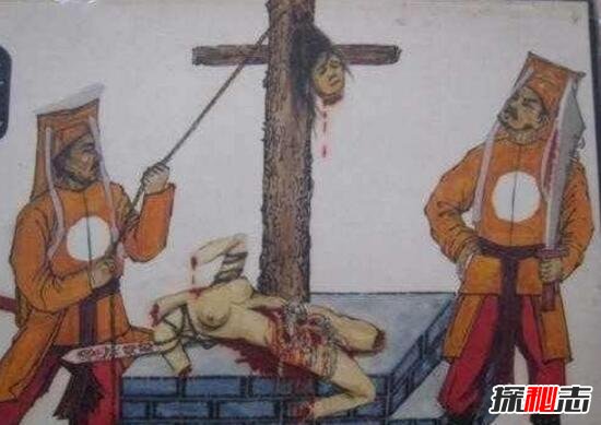古代酷刑绞刑，拉断犯人颈椎导致身首异处(全身瘫痪)