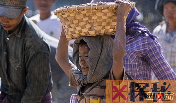 世界童工最多的国家,缅甸约150万儿童被迫劳动