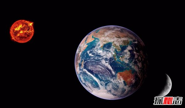 地球46亿年前的样子 真实版人间炼狱（燃烧大火球）