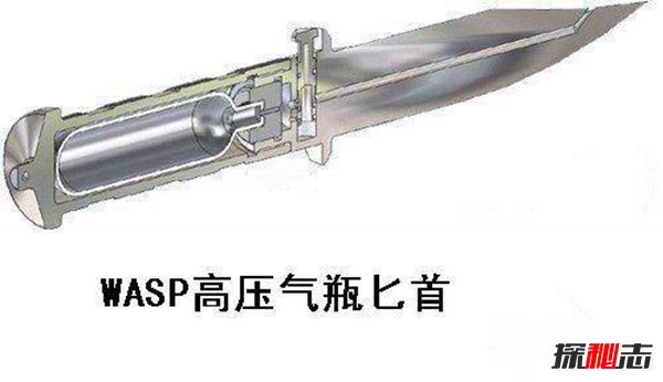 世界上最帅的匕首 WASP高压气瓶匕首(杀伤力强过手枪)