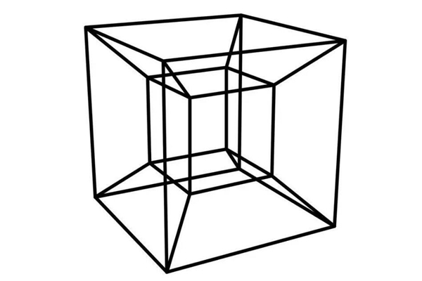 超正方体存在吗?超正方体怎么画(四维空间产物)