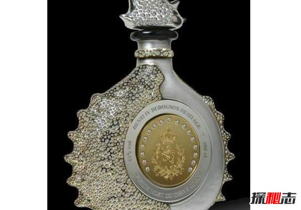 世界十大奢侈名酒 第一瓶子镶钻价值4200万元