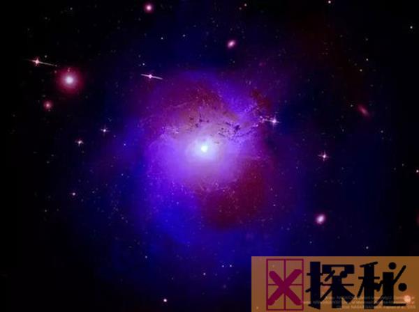 x射线观测到最亮星系团：英仙座星系团