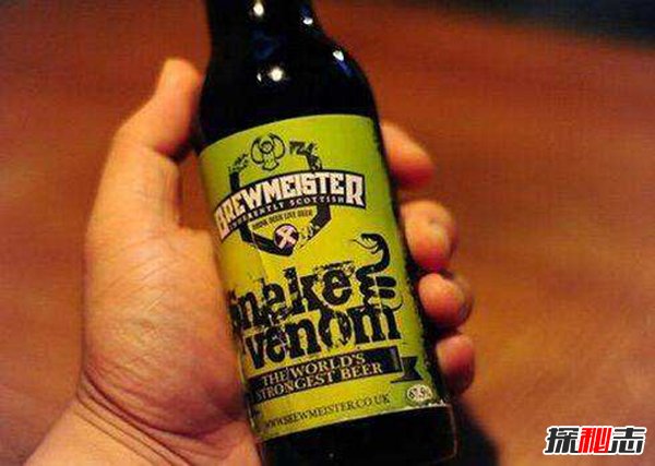 世界上度数最高的啤酒 蛇毒67.8度啤酒真正断片酒