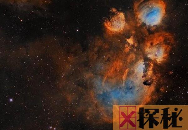 宇宙中可爱迷人的存在：猫爪星云(距离天蝎座5500光年)