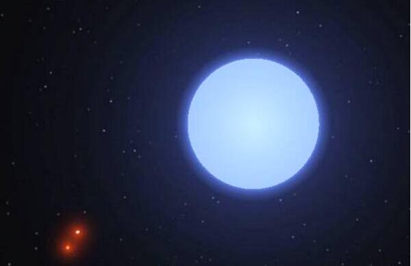 蓝矮星是怎么形成的，原恒星核聚变成矮星（光谱OBA为蓝矮星）
