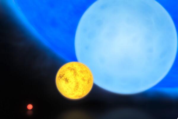 蓝矮星是怎么形成的，原恒星核聚变成矮星（光谱OBA为蓝矮星）